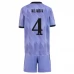 Maglia Real Madrid Alaba 4 Bambino Divisa Trasferta 2022/23