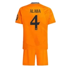 Maglia Real Madrid Alaba 4 Bambino Divisa Trasferta 2024/25