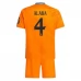 Maglia Real Madrid Alaba 4 Bambino Divisa Trasferta 2024/25 Maglia Real Madrid Alaba 4 Bambino Divisa Trasferta 2024/25