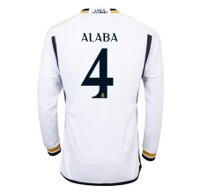Maglia Real Madrid Alaba 4 Divisa Prima 2023/24 Manica Lunga