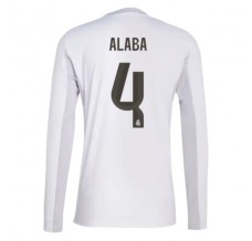 Maglia Real Madrid Alaba 4 Divisa Prima 2025/26 Manica Lunga