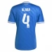 Maglia Real Madrid Alaba 4 Divisa Terza 2025/26