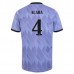 Maglia Real Madrid Alaba 4 Divisa Trasferta 2022/23