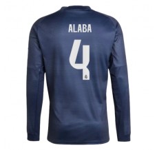 Maglia Real Madrid Alaba 4 Divisa Trasferta 2025/26 Manica Lunga