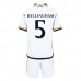 Maglia Real Madrid Bellingham 5 Bambino Divisa Prima 2023/24