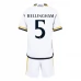 Maglia Real Madrid Bellingham 5 Bambino Divisa Prima 2023/24