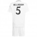 Maglia Real Madrid Bellingham 5 Bambino Divisa Prima 2024/25