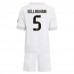Maglia Real Madrid Bellingham 5 Bambino Divisa Prima 2025/26