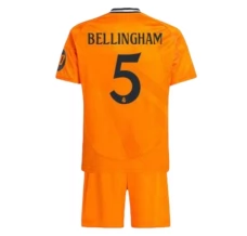 Maglia Real Madrid Bellingham 5 Bambino Divisa Trasferta 2024/25