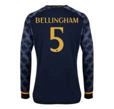 Maglia Real Madrid Bellingham 5 Divisa Trasferta 2023/24 Manica Lunga