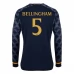 Maglia Real Madrid Bellingham 5 Divisa Trasferta 2023/24 Manica Lunga Maglia Real Madrid Bellingham 5 Divisa Trasferta 2023/24 Manica Lunga