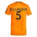 Maglia Real Madrid Bellingham 5 Divisa Trasferta 2024/25