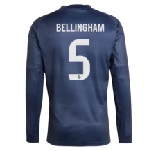 Maglia Real Madrid Bellingham 5 Divisa Trasferta 2025/26 Manica Lunga