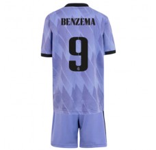 Maglia Real Madrid Benzema 9 Bambino Divisa Trasferta 2022/23