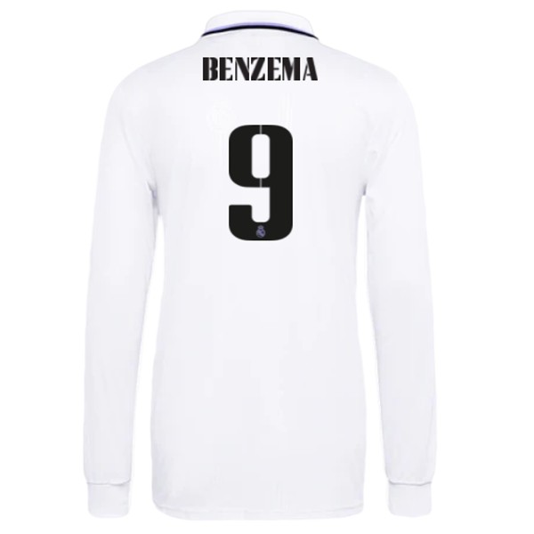 maglietta Benzema Real Madrid 9 Francia completo bambino