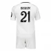 Maglia Real Madrid Brahim 21 Bambino Divisa Prima 2024/25