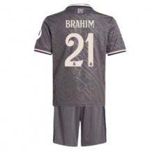 Maglia Real Madrid Brahim 21 Bambino Divisa Terza 2024/25