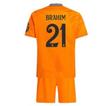 Maglia Real Madrid Brahim 21 Bambino Divisa Trasferta 2024/25