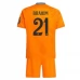 Maglia Real Madrid Brahim 21 Bambino Divisa Trasferta 2024/25
