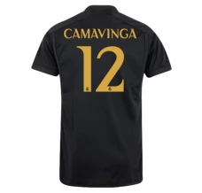 Maglia Real Madrid Camavinga 12 Divisa Terza 2023/24