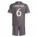 Maglia Real Madrid Camavinga 6 Bambino Divisa Terza 2024/25