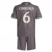 Maglia Real Madrid Camavinga 6 Bambino Divisa Terza 2024/25 Maglia Real Madrid Camavinga 6 Bambino Divisa Terza 2024/25