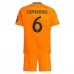 Maglia Real Madrid Camavinga 6 Bambino Divisa Trasferta 2024/25