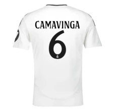 Maglia Real Madrid Camavinga 6 Divisa Prima 2024/25