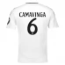 Maglia Real Madrid Camavinga 6 Divisa Prima 2024/25