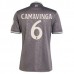 Maglia Real Madrid Camavinga 6 Divisa Terza 2024/25