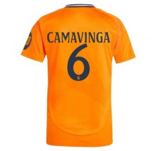 Maglia Real Madrid Camavinga 6 Divisa Trasferta 2024/25