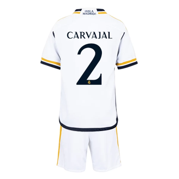 Maglia Real Madrid Carvajal 2 Bambino Divisa Prima 2023/24 Maglia Real Madrid Carvajal 2 Bambino Divisa Prima 2023/24