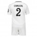 Maglia Real Madrid Carvajal 2 Bambino Divisa Prima 2024/25