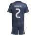 Maglia Real Madrid Carvajal 2 Bambino Divisa Trasferta 2025/26