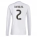 Maglia Real Madrid Carvajal 2 Divisa Prima 2025/26 Manica Lunga