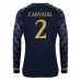 Maglia Real Madrid Carvajal 2 Divisa Trasferta 2023/24 Manica Lunga