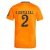 Maglia Real Madrid Carvajal 2 Divisa Trasferta 2024/25
