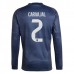 Maglia Real Madrid Carvajal 2 Divisa Trasferta 2025/26 Manica Lunga
