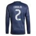 Maglia Real Madrid Carvajal 2 Divisa Trasferta 2025/26 Manica Lunga