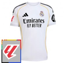 Maglia Real Madrid Divisa Prima La Liga Patch 2025/26