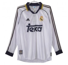 Maglia Real Madrid Divisa Prima Retro 1998-00 Manica Lunga