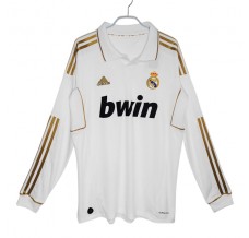 Maglia Real Madrid Divisa Prima Retro 2011-12 Manica Lunga