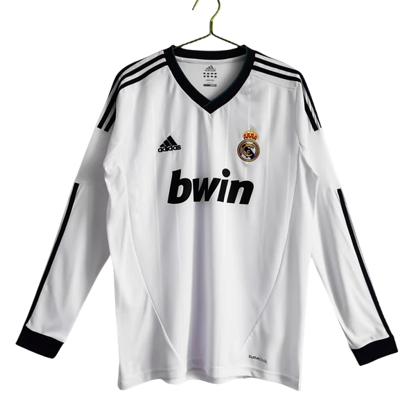 Maglia Real Madrid Divisa Prima Retro 2012-13 Manica Lunga Maglia Real Madrid Divisa Prima Retro 2012-13 Manica Lunga