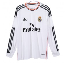 Maglia Real Madrid Divisa Prima Retro 2013-14 Manica Lunga