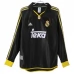 Maglia Real Madrid Divisa Trasferta Retro 1999-01 Manica Lunga