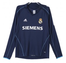 Maglia Real Madrid Divisa Trasferta Retro 2005-06 Manica Lunga