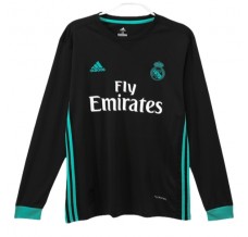 Maglia Real Madrid Divisa Trasferta Retro 2017-18 Manica Lunga
