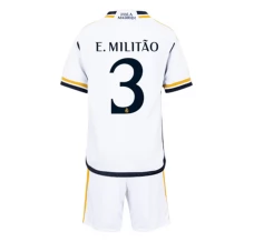 Maglia Real Madrid E. Militao 3 Bambino Divisa Prima 2023/24