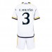 Maglia Real Madrid E. Militao 3 Bambino Divisa Prima 2023/24