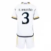 Maglia Real Madrid E. Militao 3 Bambino Divisa Prima 2023/24